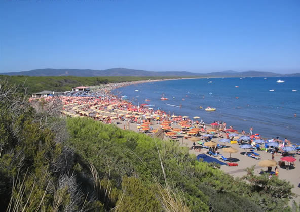 Feniglia beach