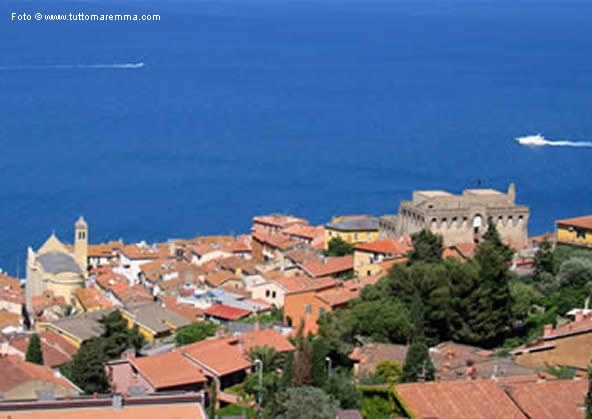 Porto Santo Stefano - panoramic view 